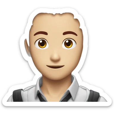 Tanjiro qui boit un coca cola sticker