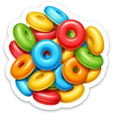 Healthier growth and better concentration with Omega 3 candy. sticker