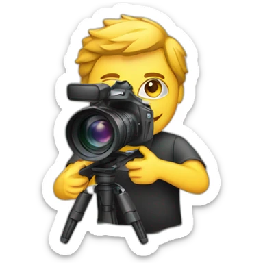 Videographer sticker