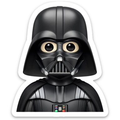 darth vader  emoji celebrate sticker