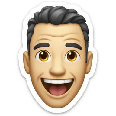 Rire démoniaque sticker