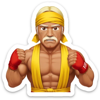 Hulk hogan sticker