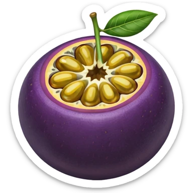 passion fruit sticker