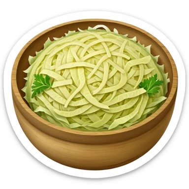 Sauerkraut can sticker