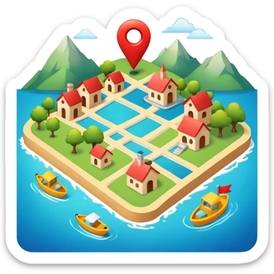 UBICACION  MAPS sticker