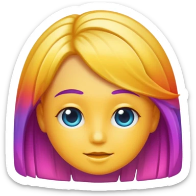 Crie produtos de cabelo sticker