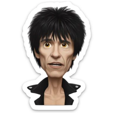 Lux Interior sticker