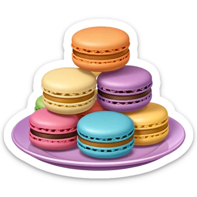 Macaroons sticker