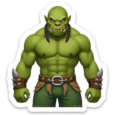 Orc sticker