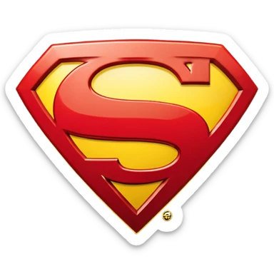 supergirl symbol sticker
