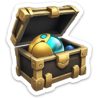 Pokemon Game LootCase Color Obsidian Rich Treasure Legendary Epic Pokeballs and Pokemons Inside this have Shiny Glow sticker