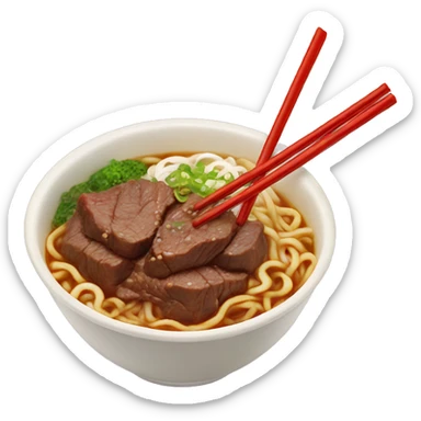 taiwanese beef noodles sticker