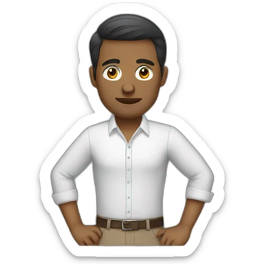 A entrepreneur not doing marketing sticker