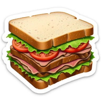 roast beef sandwich sticker