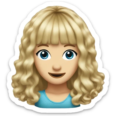 Hannah Montana wig sticker