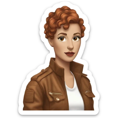 Kayleigh Rose Amstutz, known professionally as Chappell Roan, is an American singer and songwriter from Missouri. Working with collaborator Dan Nigro, the majority of her music is inspired by 1980s synth-pop copper hair sticker