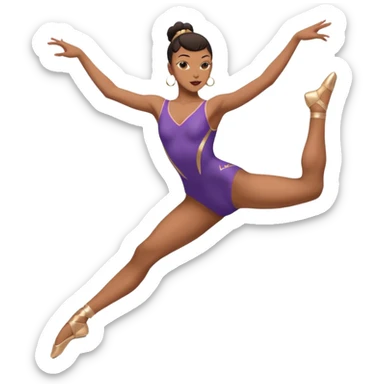 Jazz dancer sticker