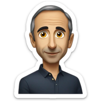 Eric Zemmour coucou sticker