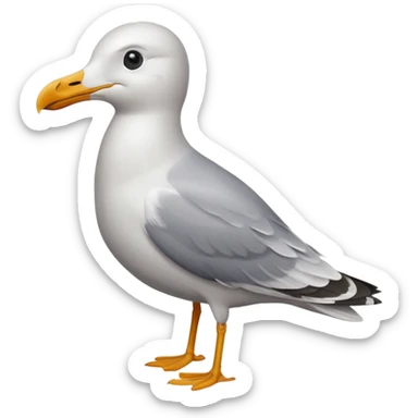 Seagull
Apple emoji style. sticker