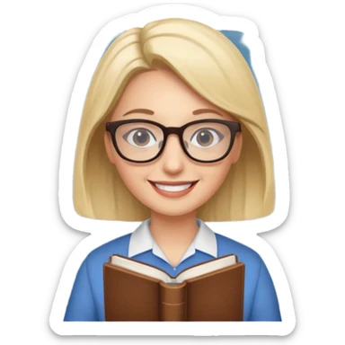 Librarian sticker