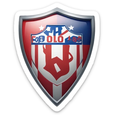 Logo du football club de foot de l’Atletico Madrid sticker