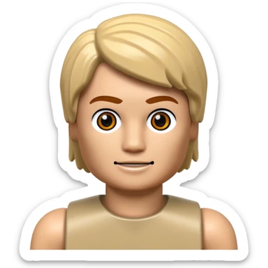 Lego human that looks exactly like me  sticker