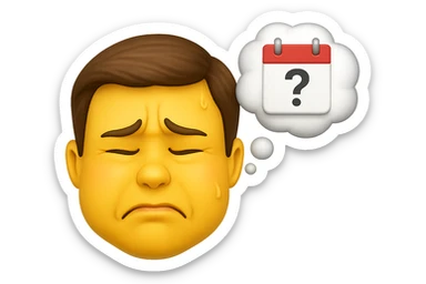 emoji stile iphone che riguarda l'argomento "stipsi/andrò al bagno oggi?", iperrealistico 4k sticker