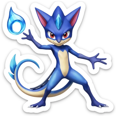 Inteleon-Greninja-fusion sticker