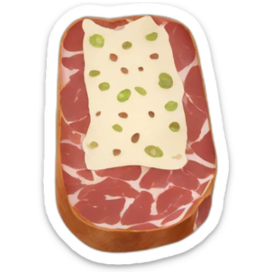 lonzu charcuterie sticker