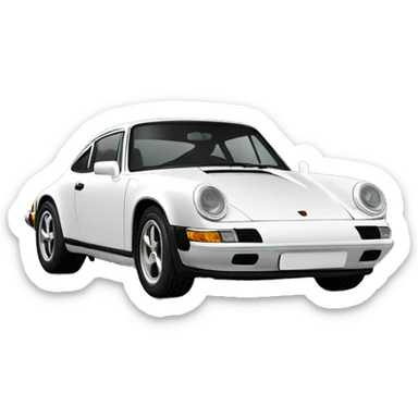 Porche 911 sticker