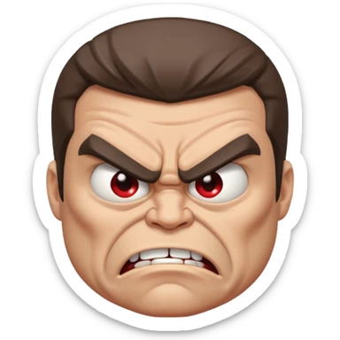 grumpy meme evil gonna fight  sticker
