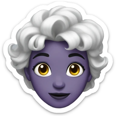 ursula human form  sticker