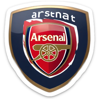 Arsenal football club logo sticker