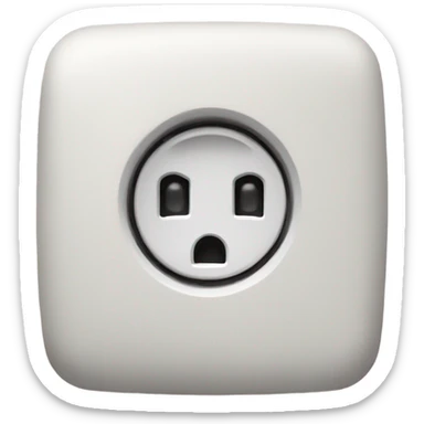 europe electric socket sticker