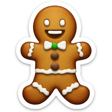 Gingerbreadmen sticker