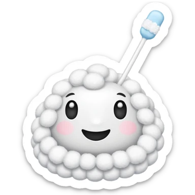 cotton swabs emoji sticker
