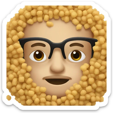 a bowl of quinoa sticker