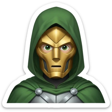 Doctor Doom, villain sticker