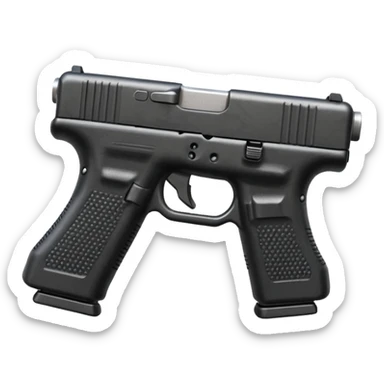 Make a Glock with a drum mag sticker