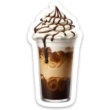 Iced coffe sticker