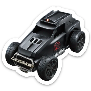 Hot wheels Hot rod Star Wars Death trooper’s race car  sticker
