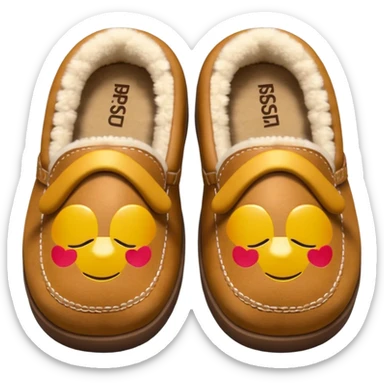 UGG slippers  sticker