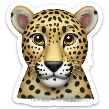 spotted jaguar sticker
