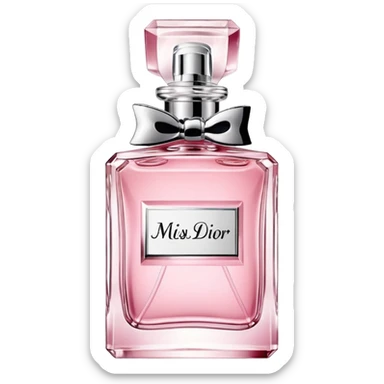 Miss Dior perfume sticker