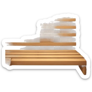 Sauna aesthetic  sticker