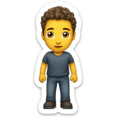 Attention je te vois sticker