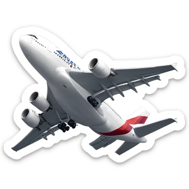 Airbus a380 sticker