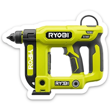 RYOBI 18V ONE+ AirStrike 18-Gauge Cordless Brad Nailer   sticker