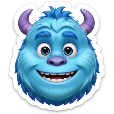 Sulley from Monsters Inc sticker