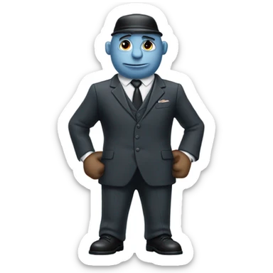 tomas the tank engine as president sticker